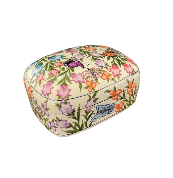 Colours of spring trinket box
