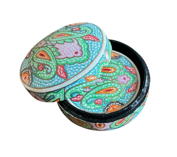 Dancing paisleys coaster set - Image 3
