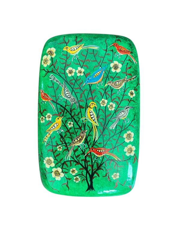Emerald birds curved box - Image 2