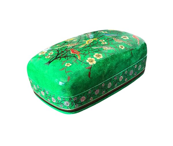 Emerald birds curved box - Image 3