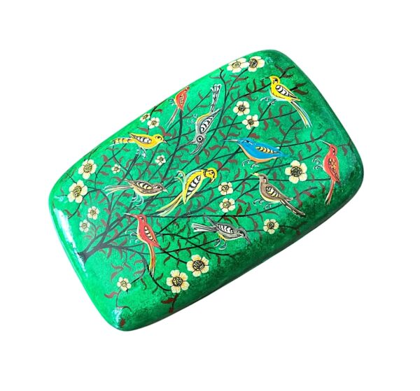 Emerald birds curved box - Image 5