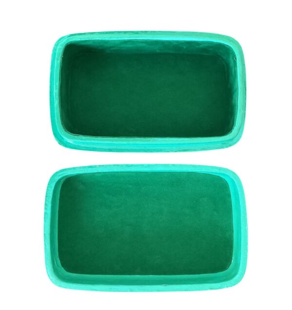 Emerald birds curved box - Image 6